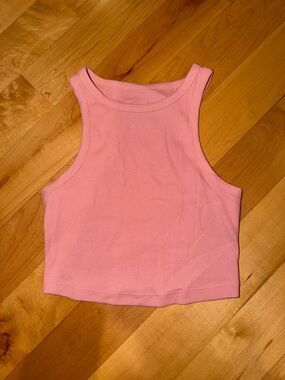 Target Wild Fable XS pink cropped tank top only worn once or twice!!